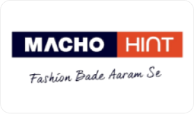 macho hint fashion bade aaram se Logo